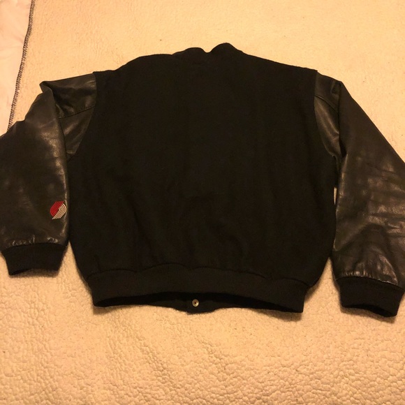 PORTLAND TRAILBLAZERS pdx wool bomber jacket - Picture 7 of 8